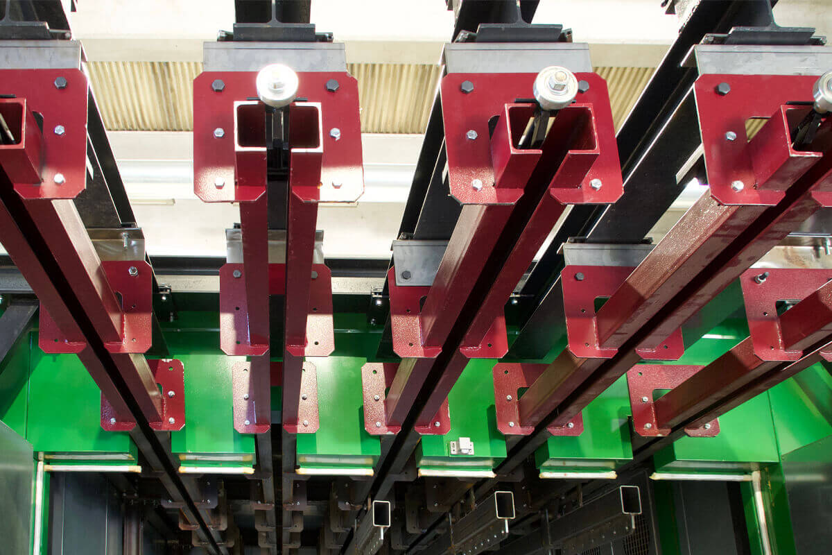 Impianto di verniciatura a polvere