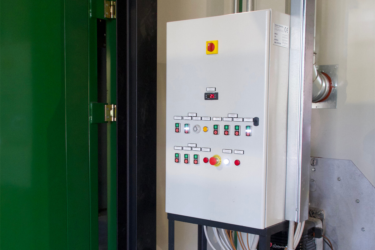 Forno di asciugatura e di cottura